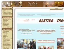 Tablet Screenshot of bastide-creations.fr